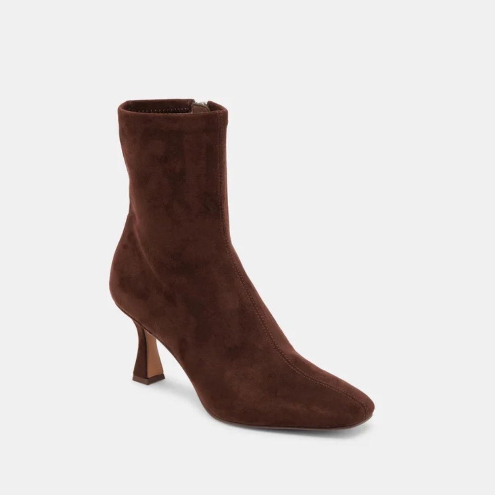 Dolce Vita Chocolate Heeled Boots